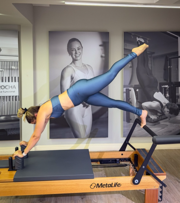 Sala de aparelhos do estúdio Lana Rocha, Pilates Clínico e Funcional